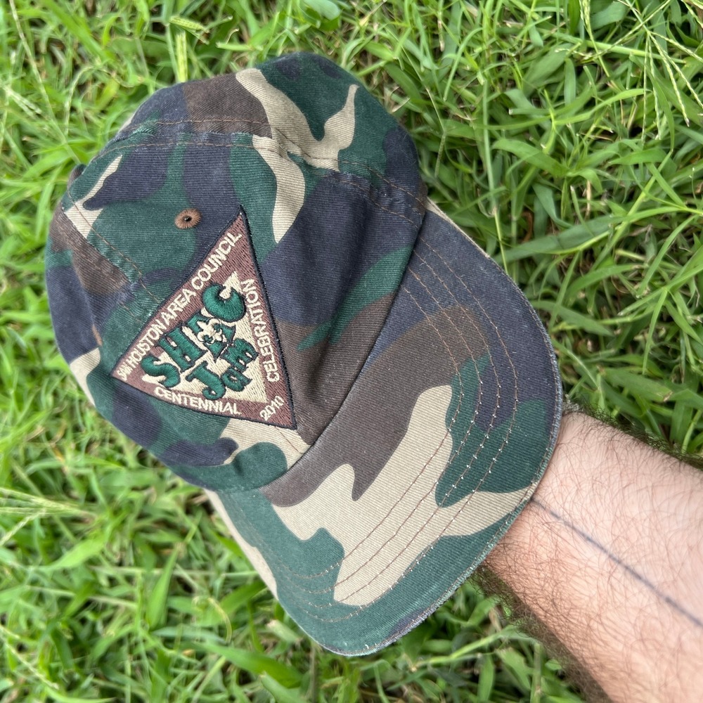 Boy Scouts BSA Sam Houston Hat Area Council‎ SHAC JAM Centennial Camo Baseball